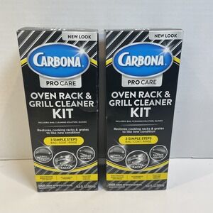 Carbona Pro Care Oven Rack & Grill Cleaner Kit - New Look - 2 Pack